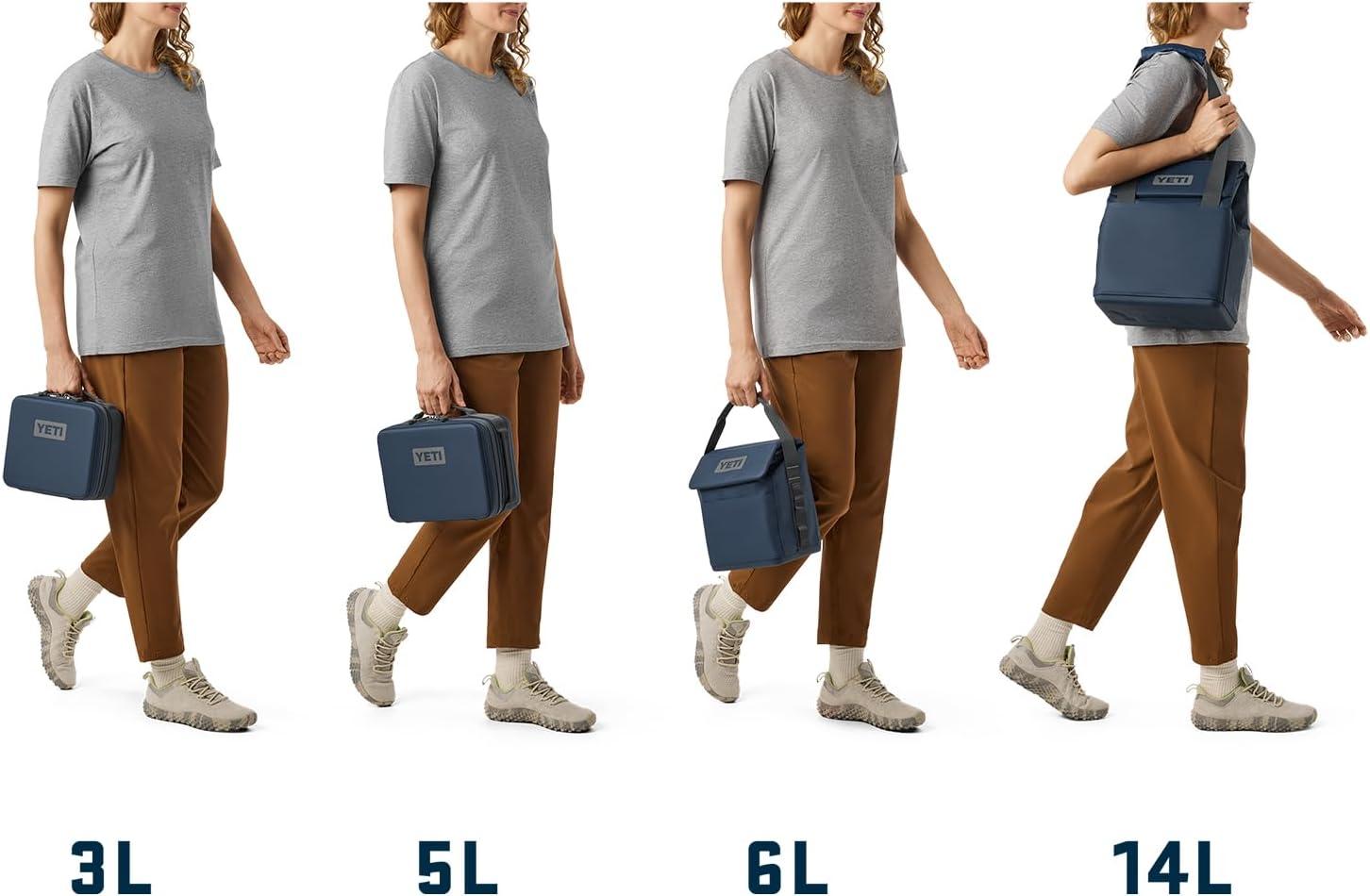 imageYETI Daytrip 5L Insulated Soft Cooler Lunch Box BlackPapaya