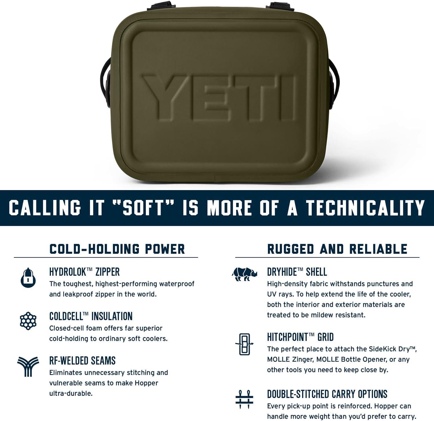 imageYETI Hopper Flip 12 Portable CoolerOlive