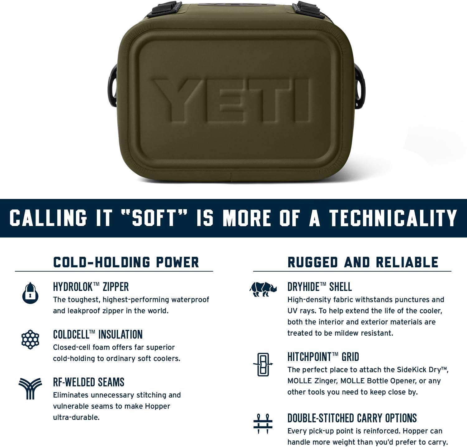 imageYETI Hopper Flip 8 Portable Soft CoolerOlive
