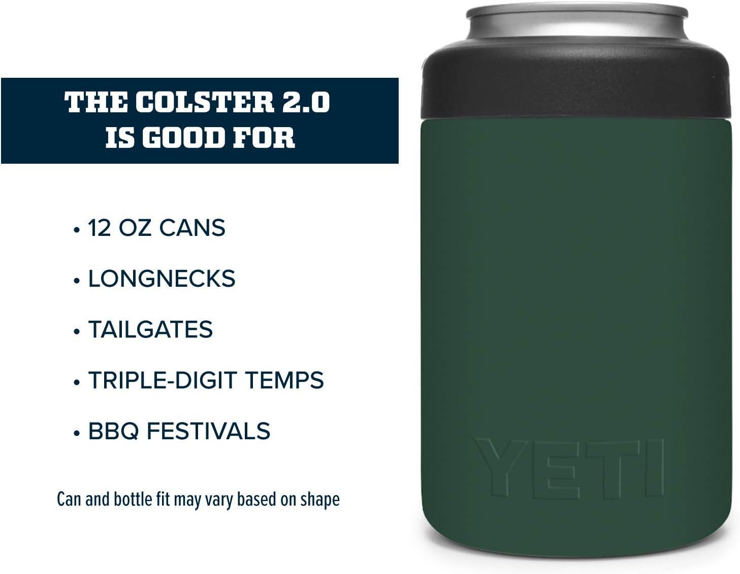 imageYETI Rambler 12 oz Colster Can Insulator for Standard Size CansNorthwoods Green