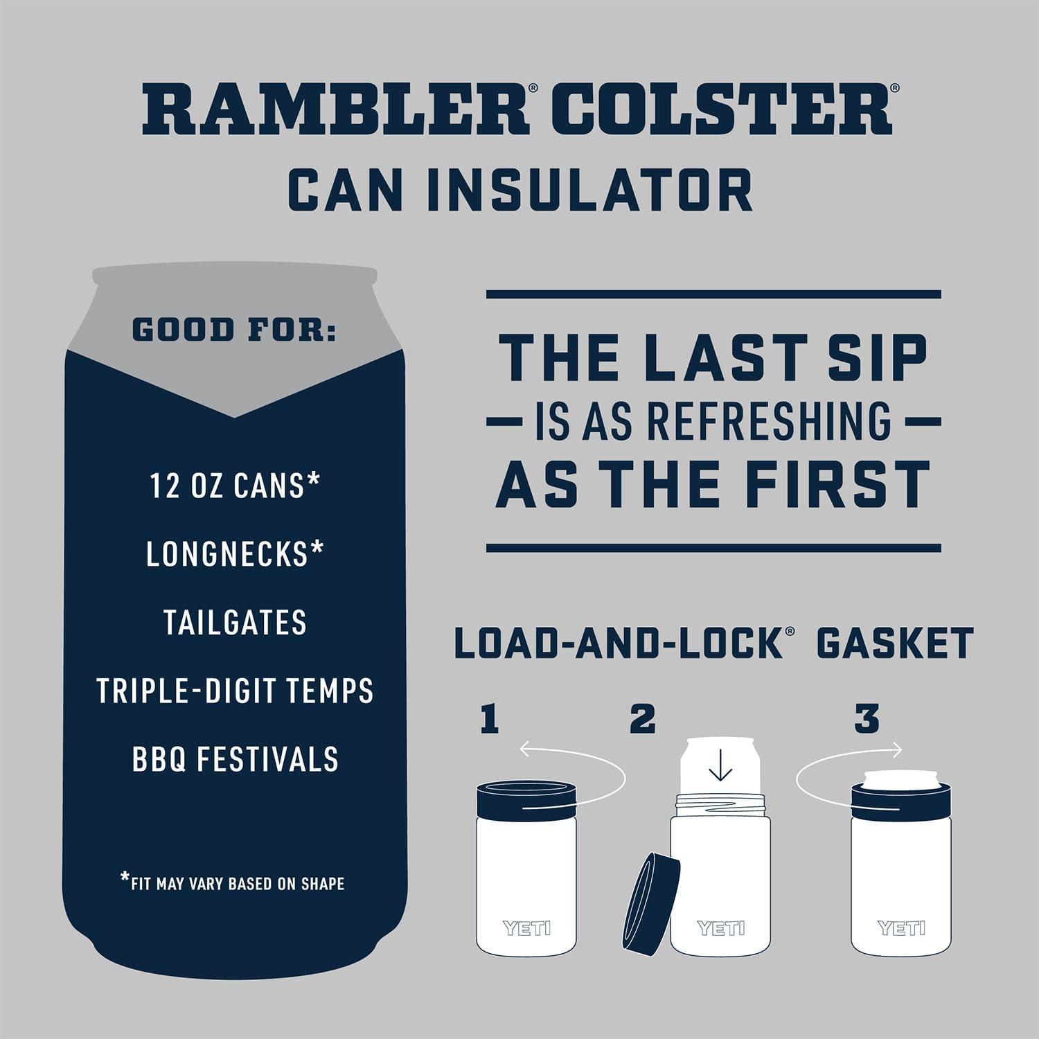 imageYETI Rambler 12 oz Colster Can Insulator for Standard Size CansUltramarine Violet
