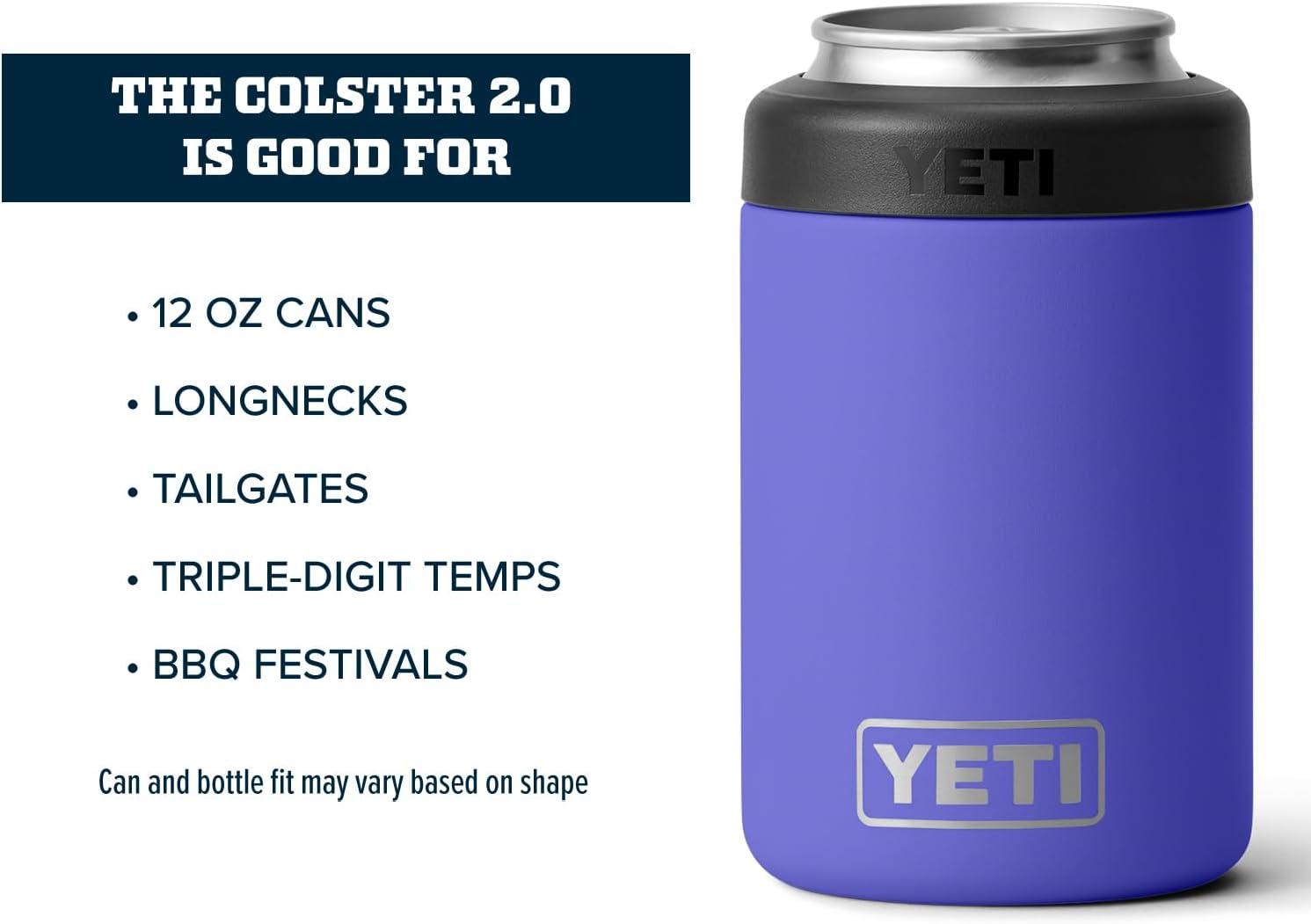 imageYETI Rambler 12 oz Colster Can Insulator for Standard Size CansUltramarine Violet
