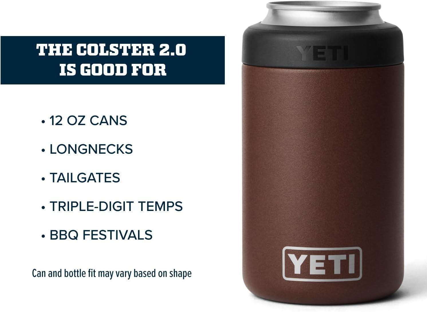 imageYETI Rambler 12 oz Colster Can Insulator for Standard Size CansWetlands Brown