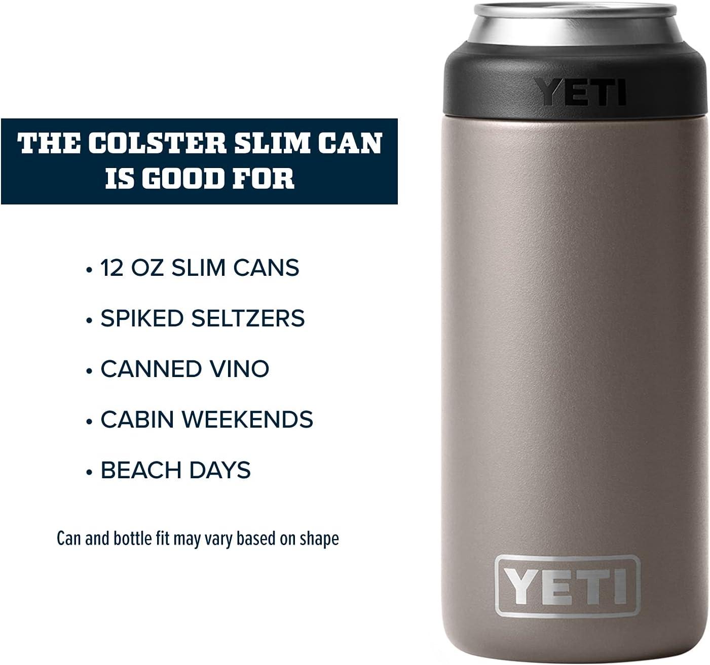imageYETI Rambler 12 oz Colster Slim Can Insulator for the Slim Hard Seltzer CansSharptail Taupe