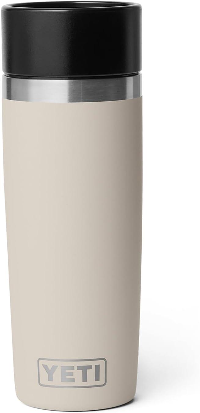 imageYETI Rambler 12 oz Travel Bottle Stainless Steel Vacuum Insulated with Leakproof Commuter Cap Black Forest GreenCape Taupe