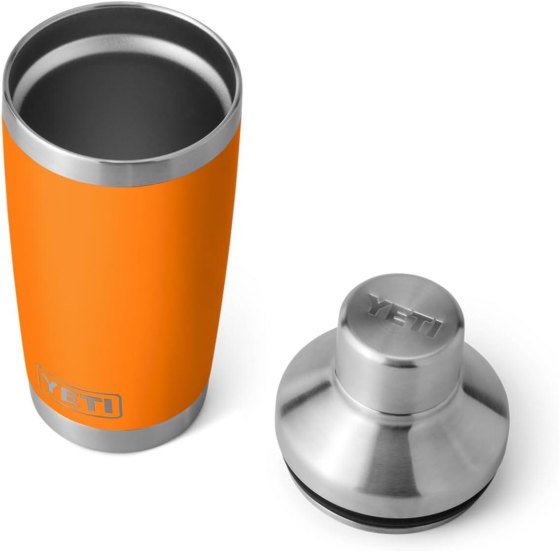 imageYETI Rambler 20 oz Cocktail Shaker Stainless Steel Vacuum Insulated Black Forest GreenKing Crab