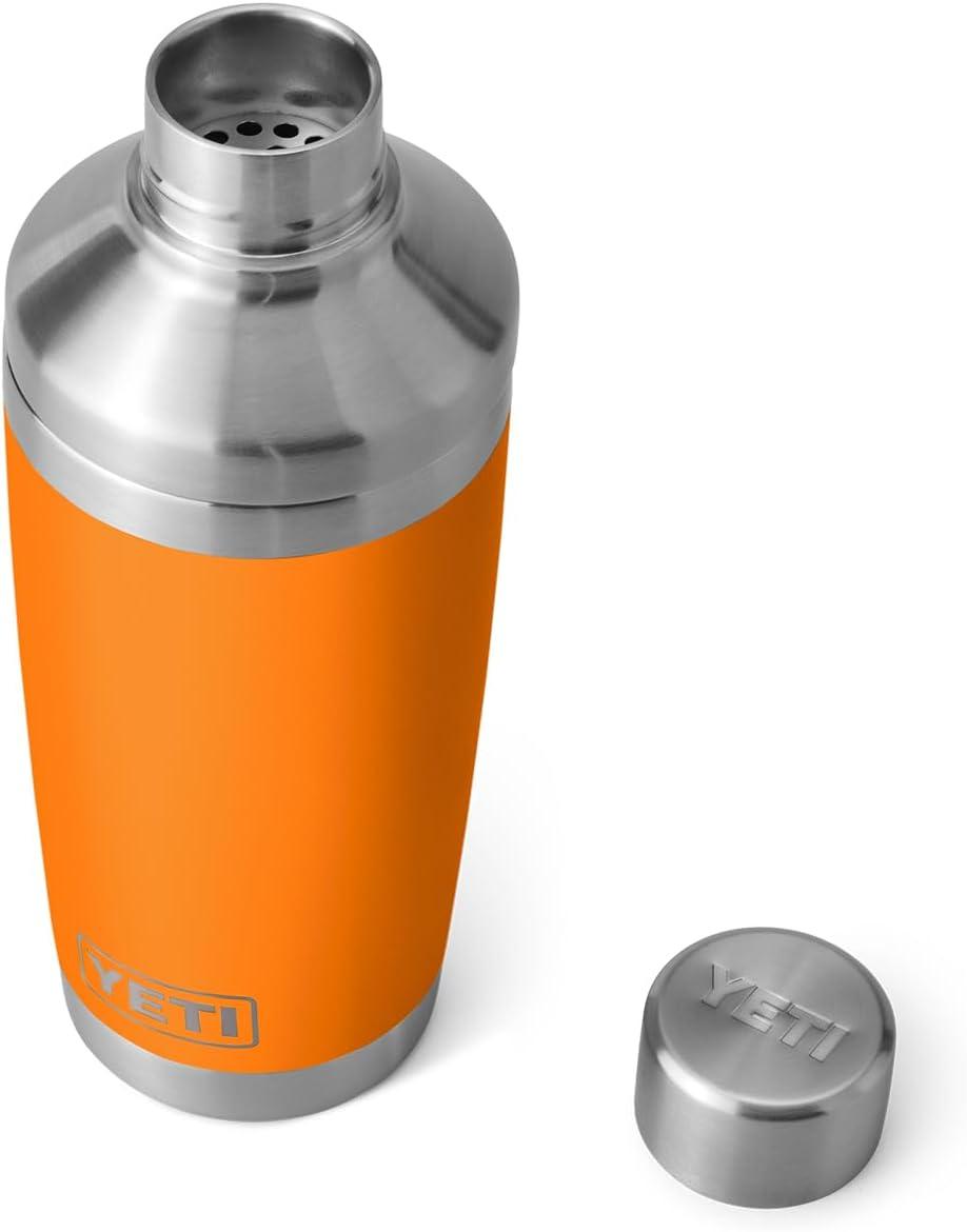 imageYETI Rambler 20 oz Cocktail Shaker Stainless Steel Vacuum Insulated Black Forest GreenKing Crab