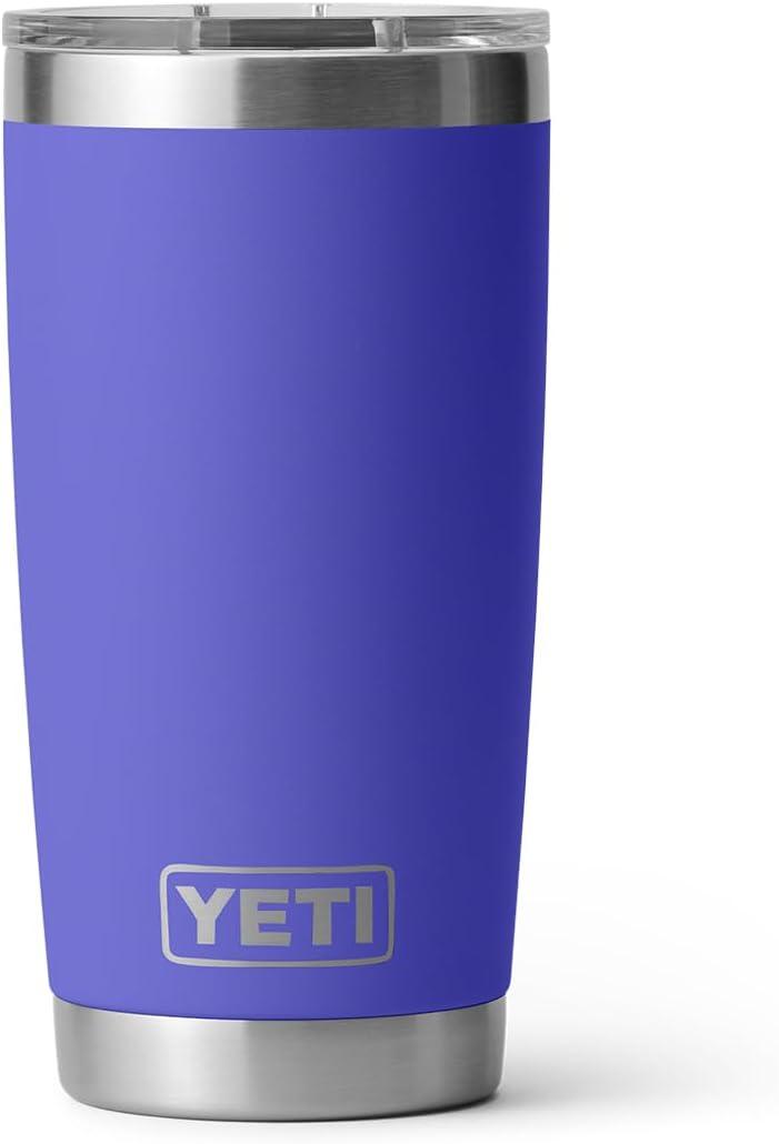 imageYETI Rambler 20 oz Stainless Steel Vacuum Insulated Tumbler wMagSlider LidUltramarine Violet