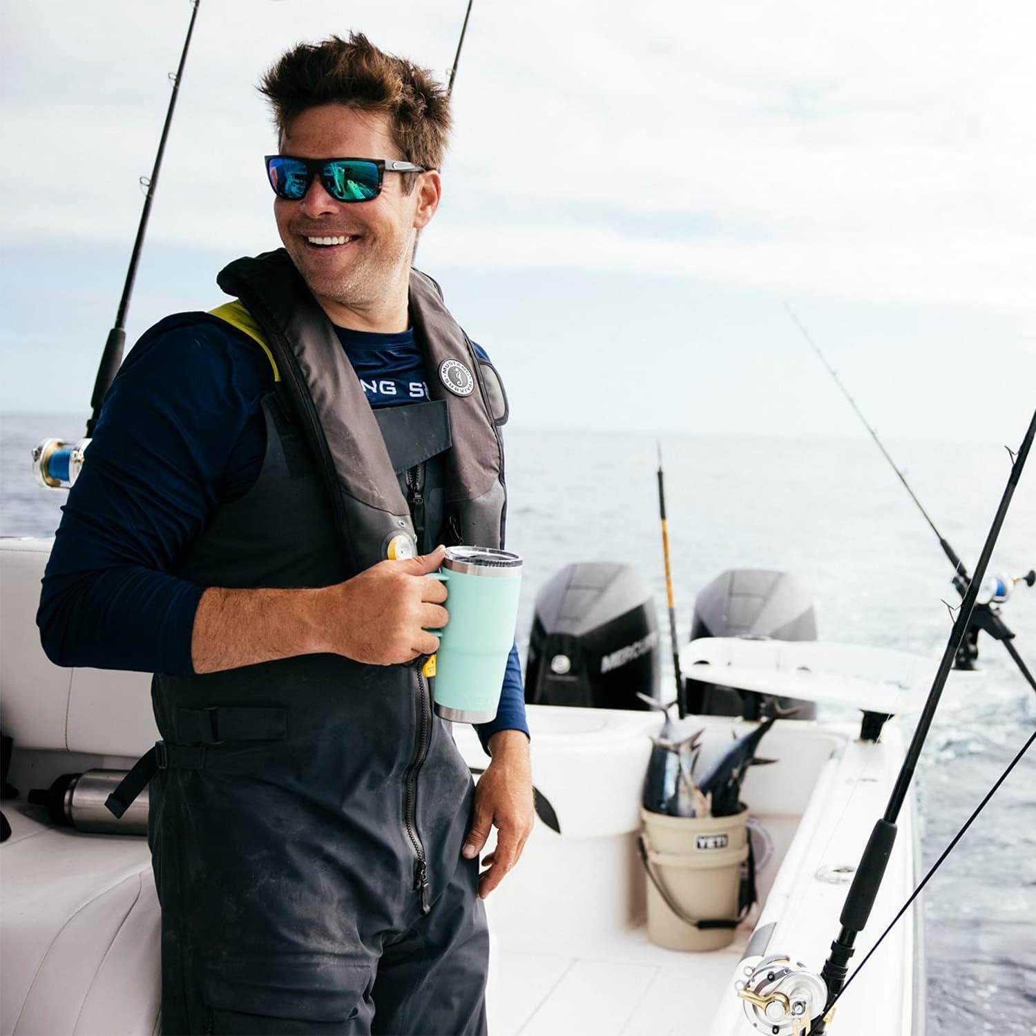 imageYETI Rambler 20 oz Travel Mug Stainless Steel Vacuum Insulated with Stronghold LidHighlands Olive