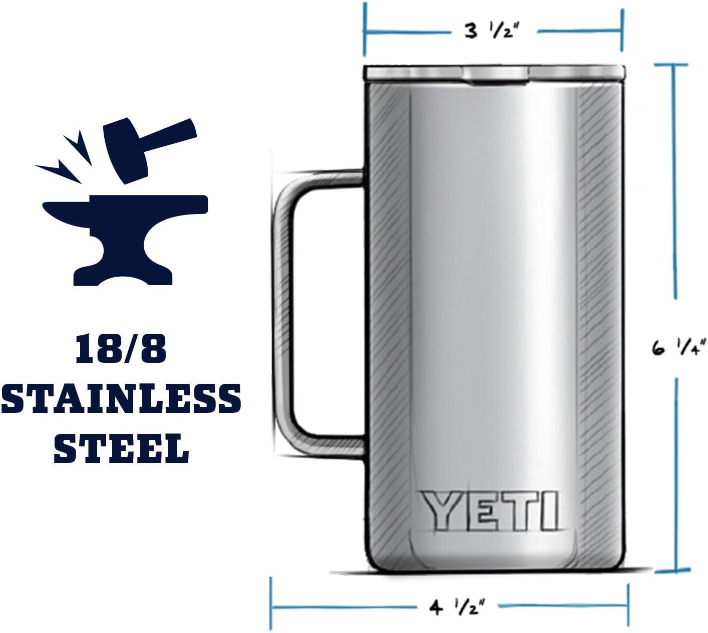 imageYETI Rambler 24 oz Mug Vacuum Insulated Stainless Steel with MagSlider LidUltramarine Violet