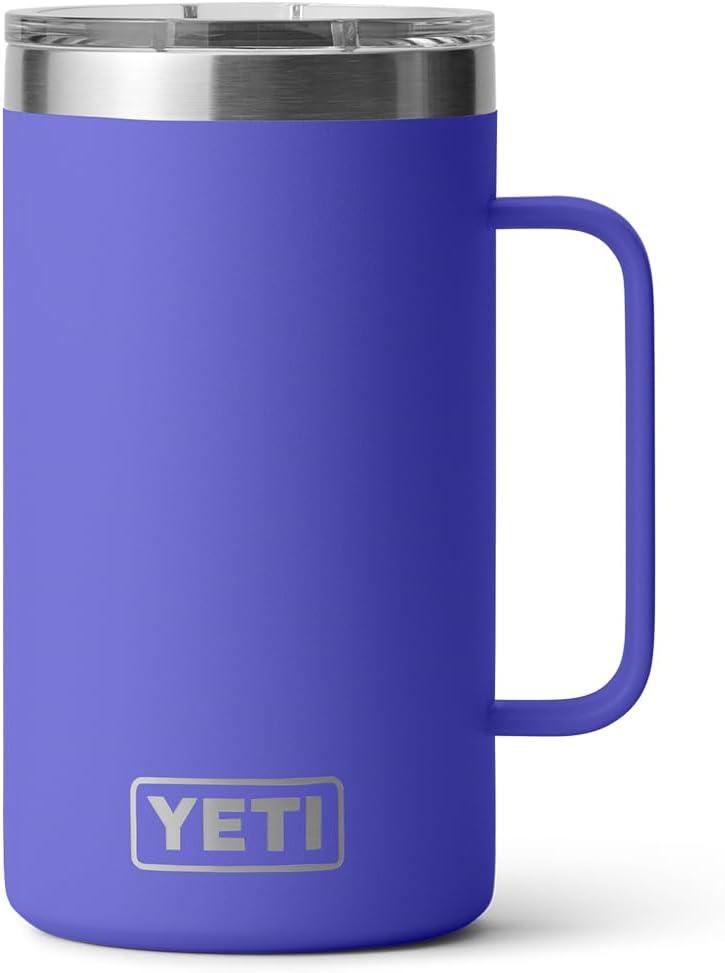 imageYETI Rambler 24 oz Mug Vacuum Insulated Stainless Steel with MagSlider LidUltramarine Violet
