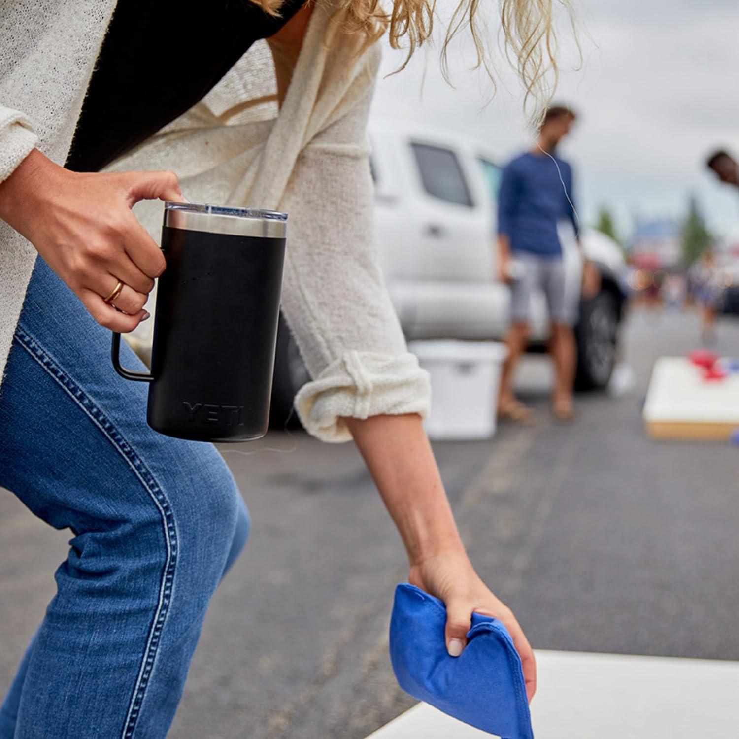 imageYETI Rambler 24 oz Mug Vacuum Insulated Stainless Steel with MagSlider LidWetlands Brown