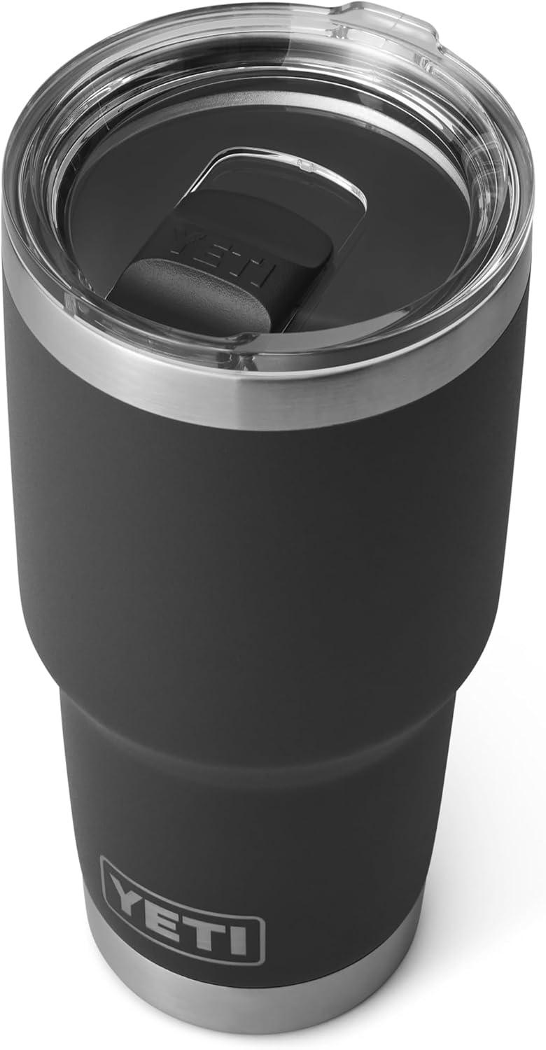 imageYETI Rambler 30 oz Stainless Steel Vacuum Insulated Tumbler wMagSlider Lid NavyBlack