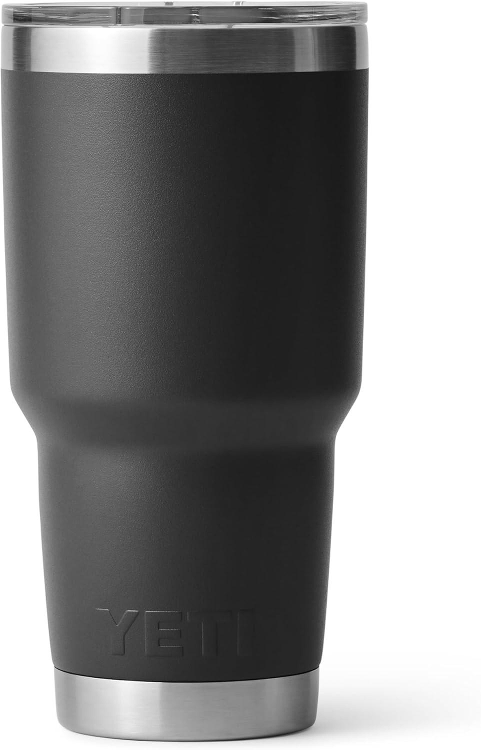 imageYETI Rambler 30 oz Stainless Steel Vacuum Insulated Tumbler wMagSlider Lid NavyBlack