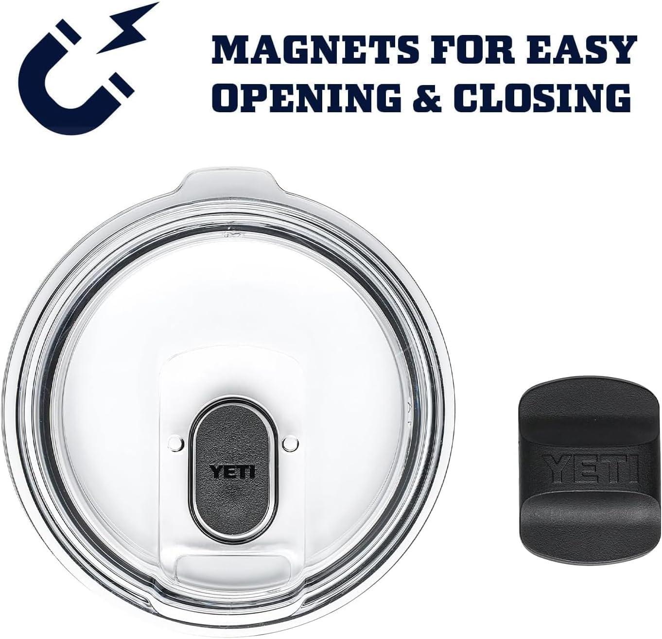 imageYETI Rambler 30 oz Stainless Steel Vacuum Insulated Tumbler wMagSlider Lid NavyKey Lime