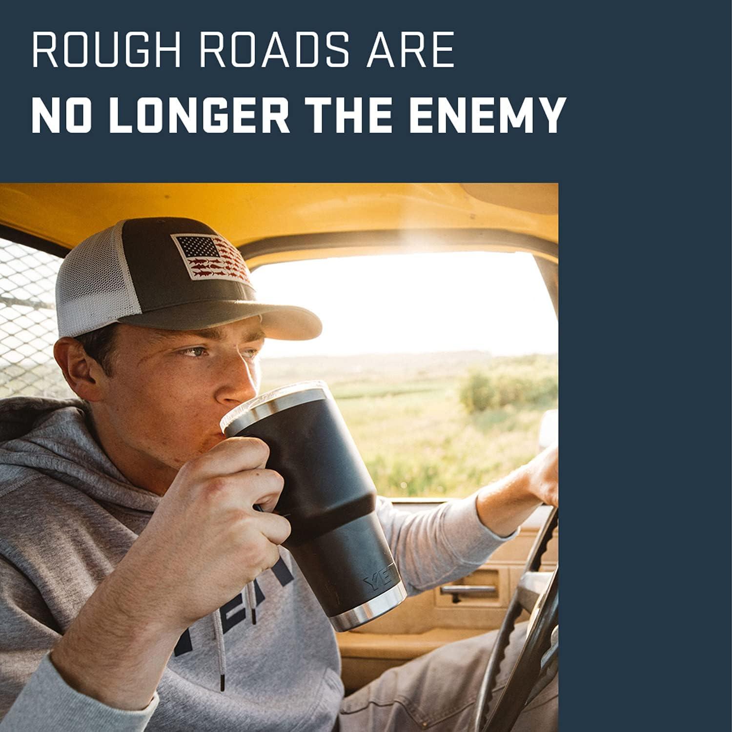 imageYETI Rambler 30 oz Travel Mug Stainless Steel Vacuum Insulated with Stronghold LidBlack