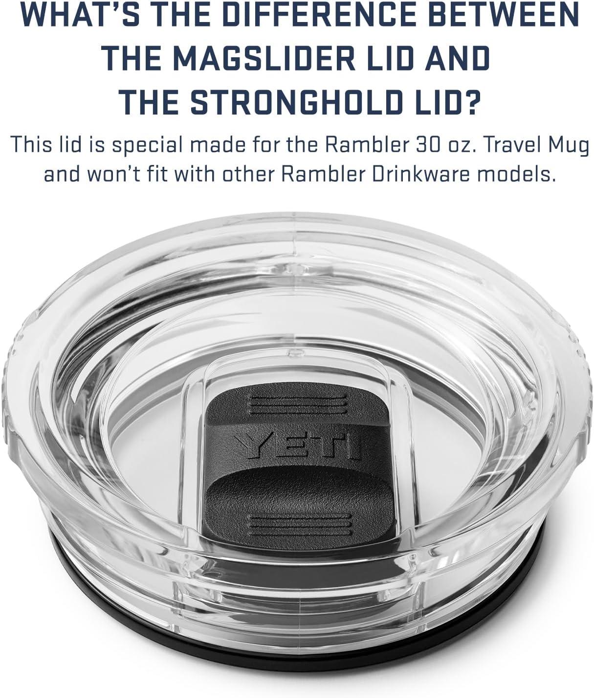 imageYETI Rambler 30 oz Travel Mug Stainless Steel Vacuum Insulated with Stronghold LidCanopy Green