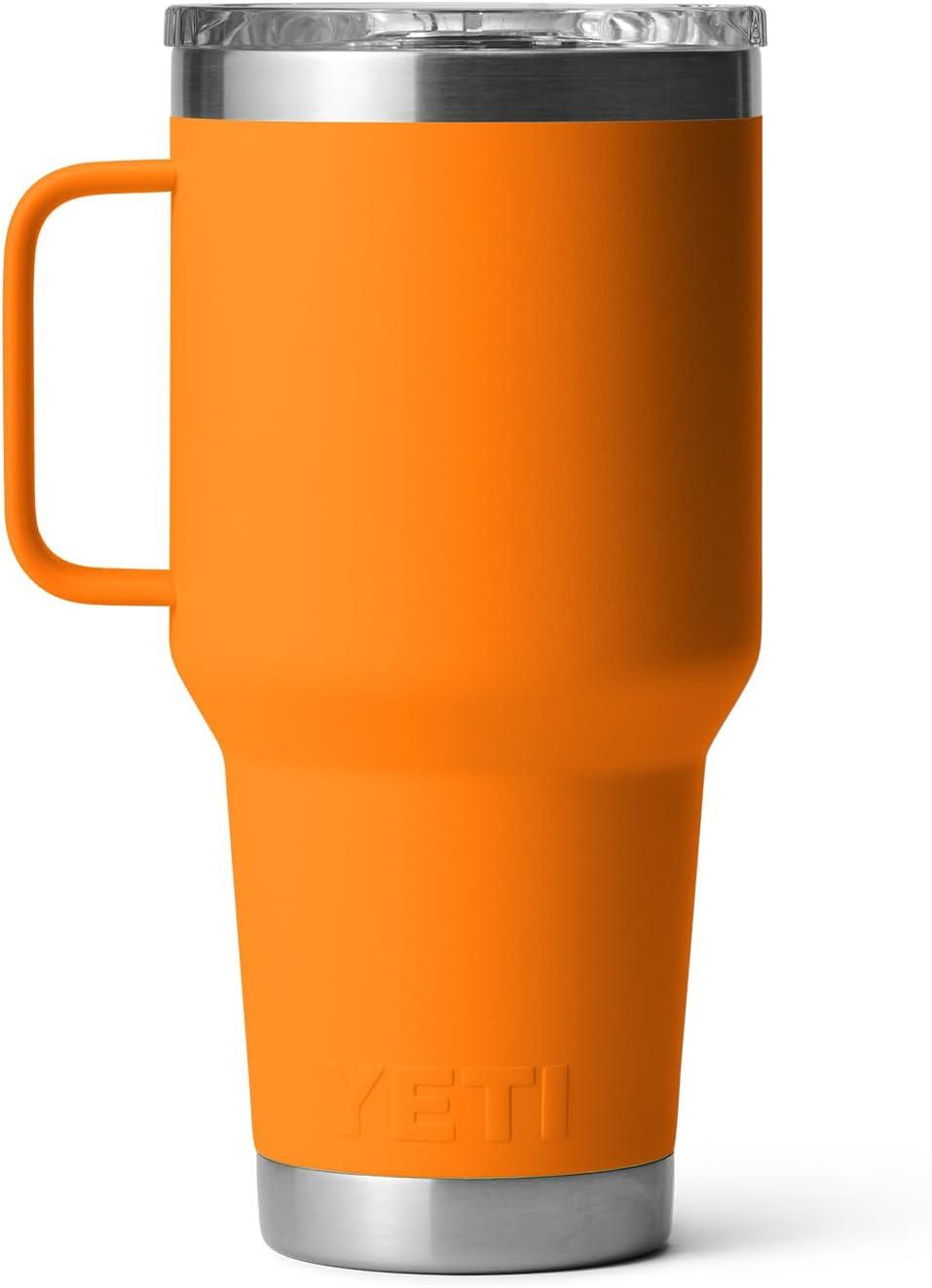 imageYETI Rambler 30 oz Travel Mug Stainless Steel Vacuum Insulated with Stronghold LidKing Crab