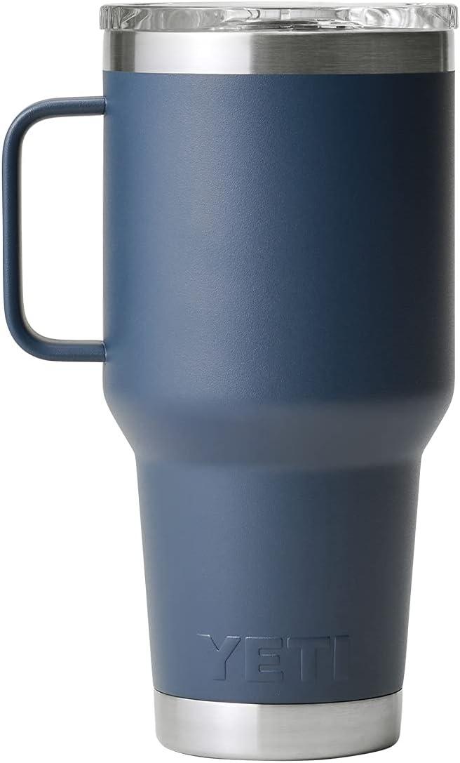 imageYETI Rambler 30 oz Travel Mug Stainless Steel Vacuum Insulated with Stronghold LidNavy