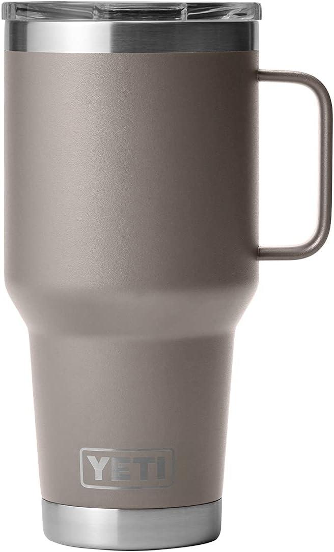 imageYETI Rambler 30 oz Travel Mug Stainless Steel Vacuum Insulated with Stronghold LidSharptail Taupe