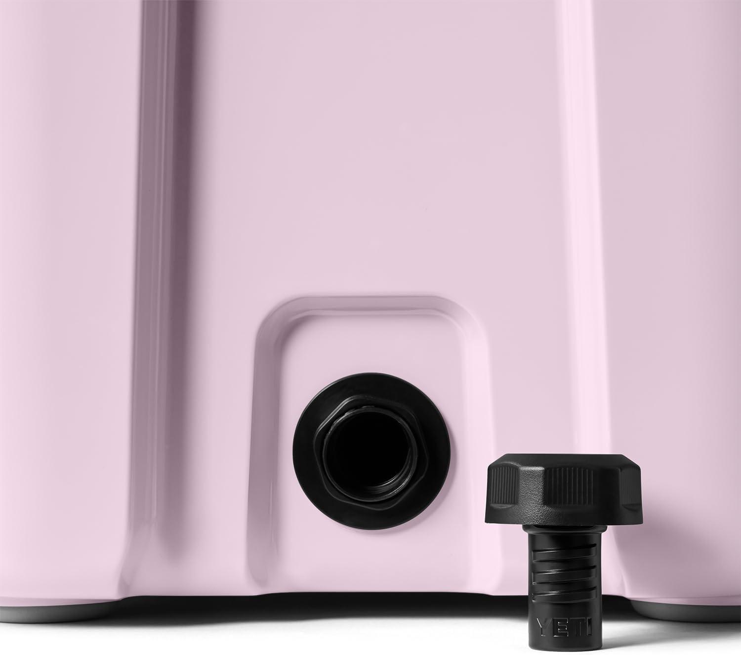 imageYETI Roadie 24 20 Hard Cooler with DoubleDuty Shoulder Strap and Drain PlugCherry Blossom