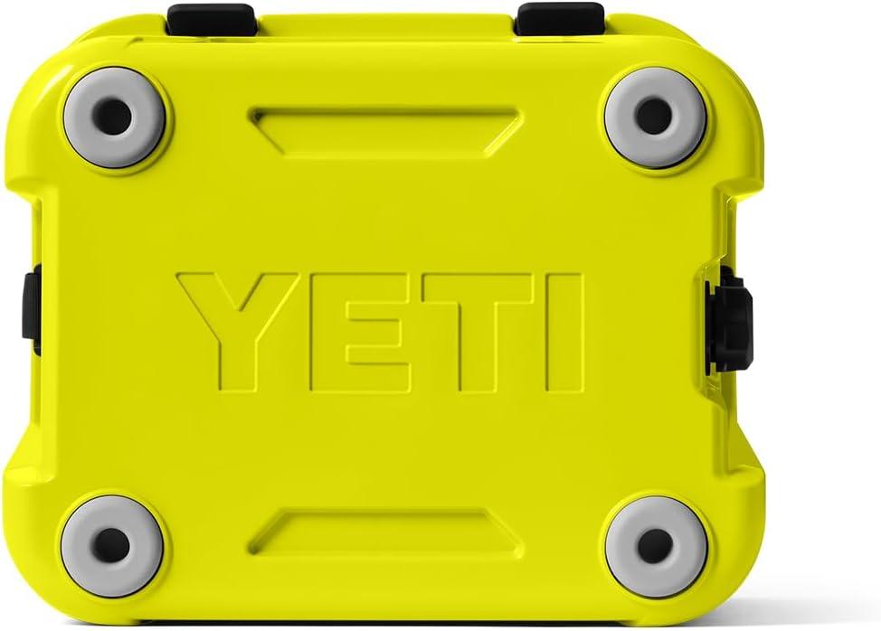 imageYETI Roadie 24 20 Hard Cooler with DoubleDuty Shoulder Strap and Drain PlugFirefly Yellow