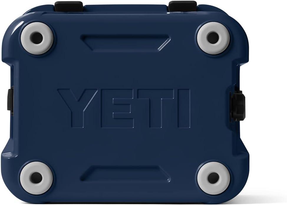 imageYETI Roadie 24 20 Hard Cooler with DoubleDuty Shoulder Strap and Drain PlugNavy