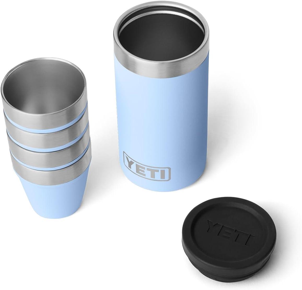 imageYETI Shot Glasses with Carrying Case Set of 4Big Sky Blue