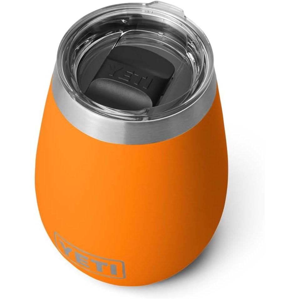 imageYETI Rambler 10 oz Wine Tumbler Vacuum Insulated Stainless Steel with MagSlider Lid SeafoamKing Crab