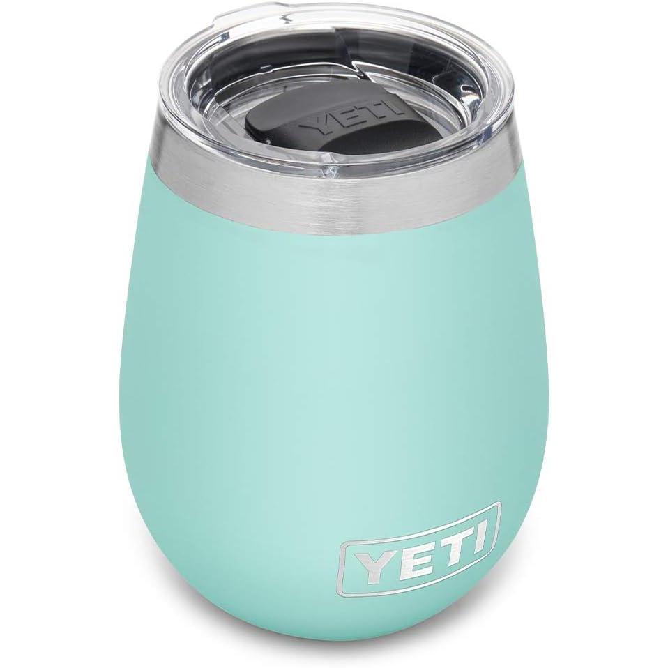 imageYETI Rambler 10 oz Wine Tumbler Vacuum Insulated Stainless Steel with MagSlider Lid SeafoamSeafoam