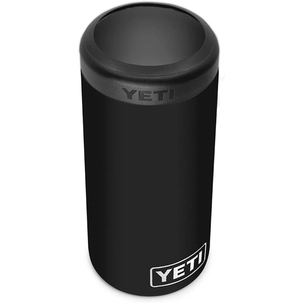 imageYETI Rambler 12 oz Colster Slim Can Insulator for the Slim Hard Seltzer CansBlack