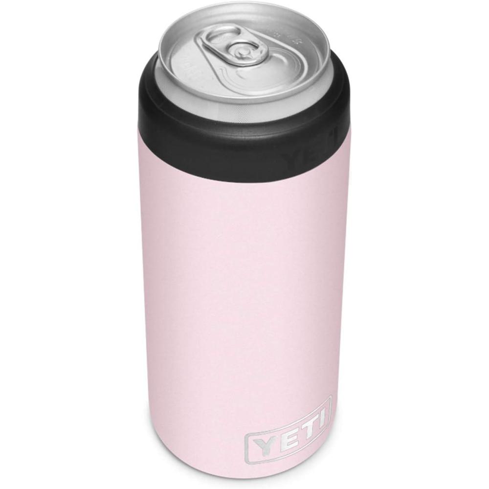 imageYETI Rambler 12 oz Colster Slim Can Insulator for the Slim Hard Seltzer CansIce Pink