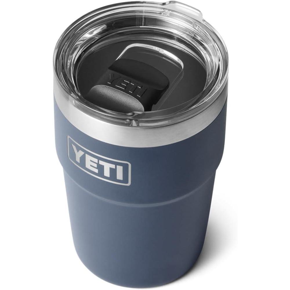 imageYETI Rambler 16 oz Stackable Tumbler Vacuum Insulated Stainless Steel with MagSlider LidNavy