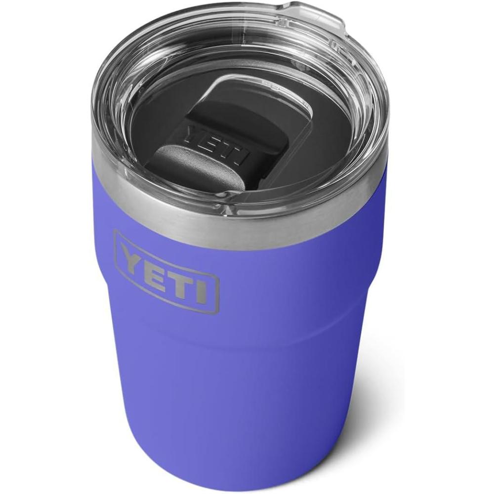 imageYETI Rambler 16 oz Stackable Tumbler Vacuum Insulated Stainless Steel with MagSlider LidUltramarine Violet