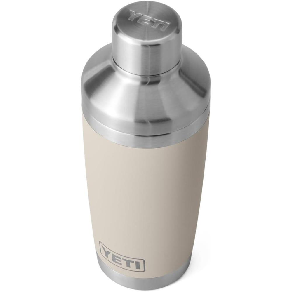 imageYETI Rambler 20 oz Cocktail Shaker Stainless Steel Vacuum Insulated Black Forest GreenCape Taupe