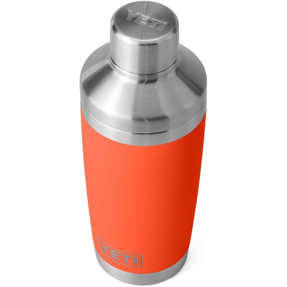 imageYETI Rambler 20 oz Cocktail Shaker Stainless Steel Vacuum Insulated Black Forest GreenPapaya