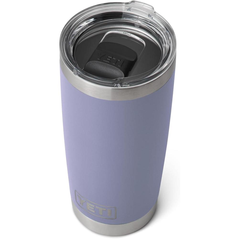 imageYETI Rambler 20 oz Stainless Steel Vacuum Insulated Tumbler wMagSlider LidCosmic Lilac