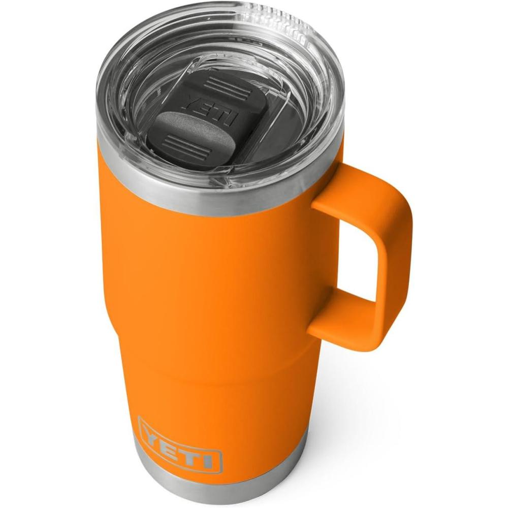 imageYETI Rambler 20 oz Travel Mug Stainless Steel Vacuum Insulated with Stronghold LidKing Crab