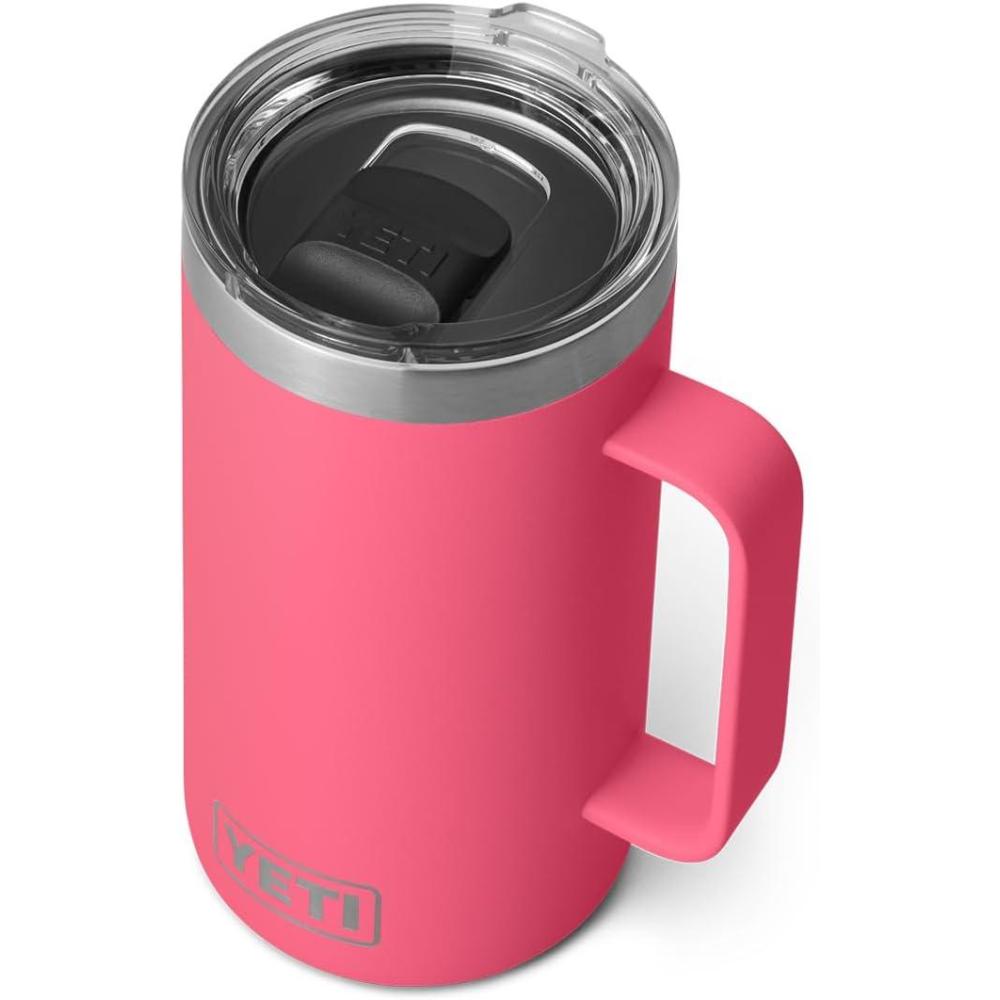imageYETI Rambler 24 oz Mug Vacuum Insulated Stainless Steel with MagSlider LidTropical Pink