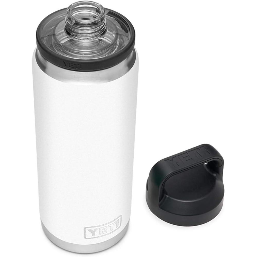 imageYETI Rambler 26 oz Bottle Vacuum Insulated Leakproof Stainless Steel with Chug CapWhite