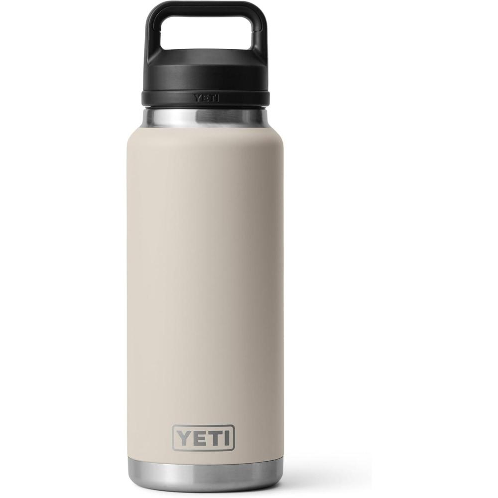 imageYETI Rambler 36 oz Bottle Vacuum Insulated Leakproof Stainless Steel with Chug CapCape Taupe
