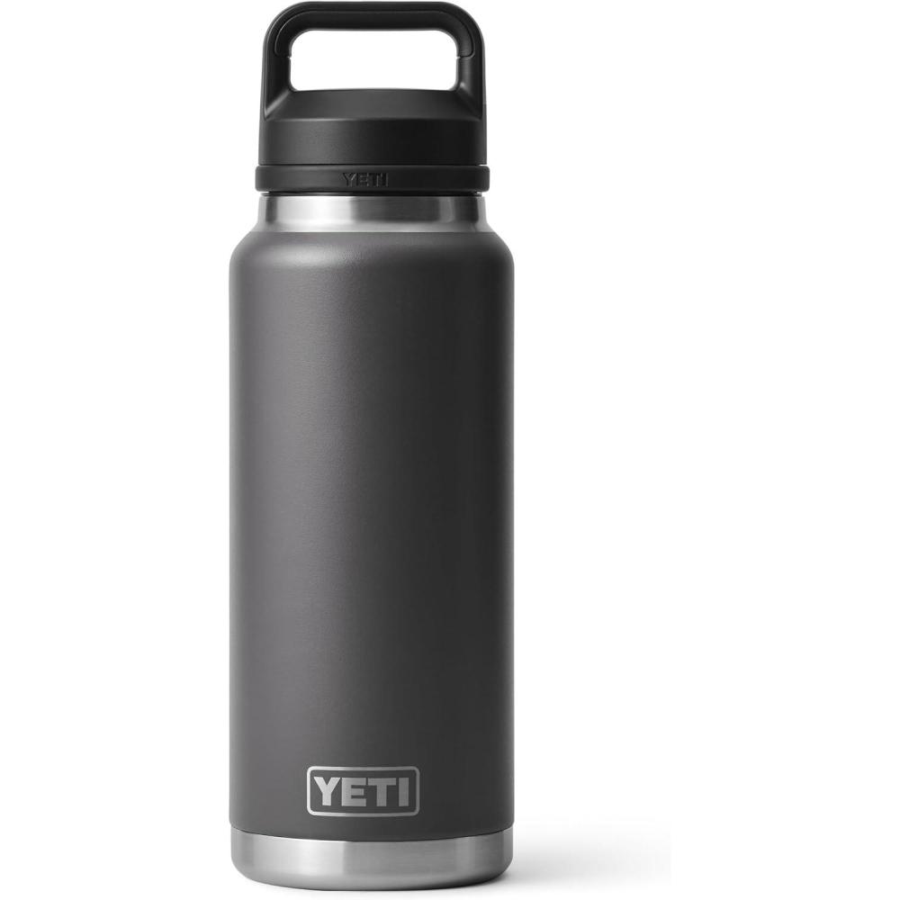 imageYETI Rambler 36 oz Bottle Vacuum Insulated Leakproof Stainless Steel with Chug CapCharcoal