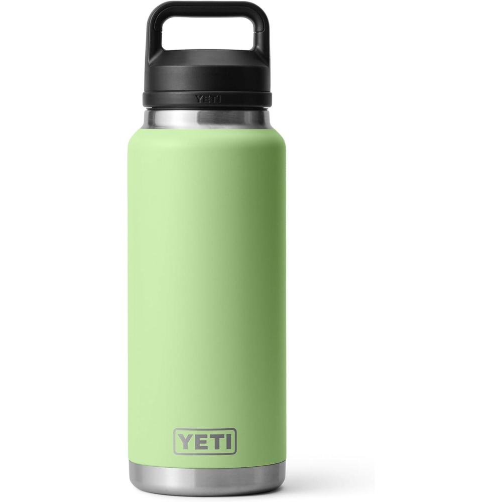 imageYETI Rambler 36 oz Bottle Vacuum Insulated Leakproof Stainless Steel with Chug CapKey Lime
