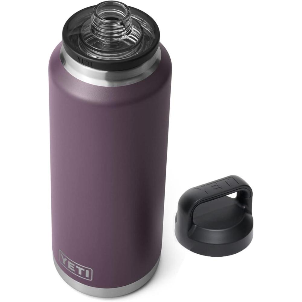 imageYETI Rambler 46 oz Bottle Vacuum Insulated Leakproof Stainless Steel with Chug CapNordic Purple