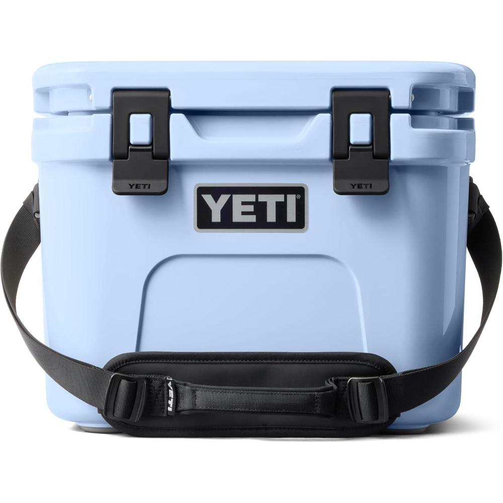 imageYETI Roadie 15 Hard Cooler with DoubleDuty Shoulder StrapBig Sky Blue