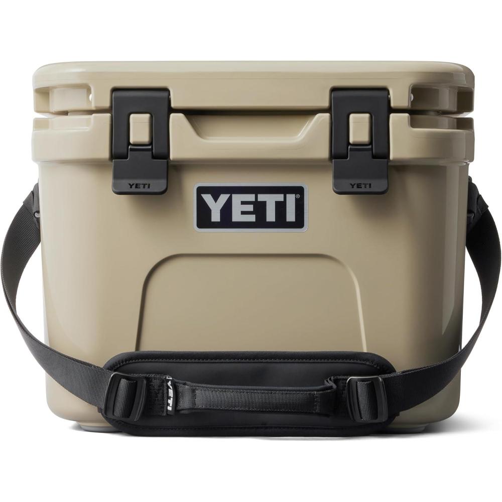 imageYETI Roadie 15 Hard Cooler with DoubleDuty Shoulder StrapTan