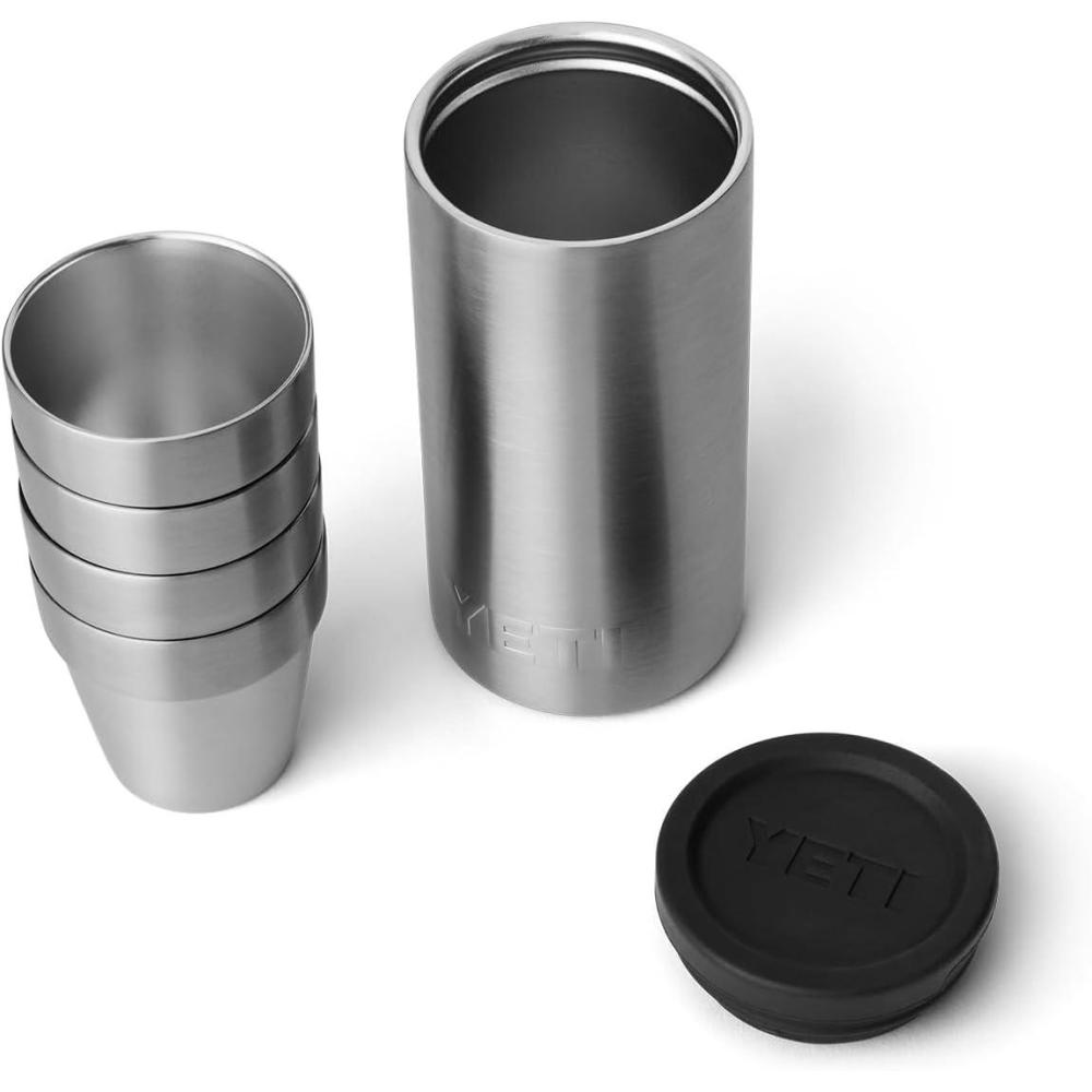 imageYETI Shot Glasses with Carrying Case Set of 4Stainless