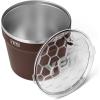 YETI Beverage/Ice Bucket, Holds 6 Longnecks or 3 Bottles of Wine(Wetlands Brown)
