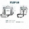 YETI Hopper Flip 18 Portable Soft Cooler(High Desert Clay)