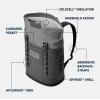 YETI Hopper M Series Backpack Soft Sided Coolers with MagShield Access(Peach/Beekeeper)